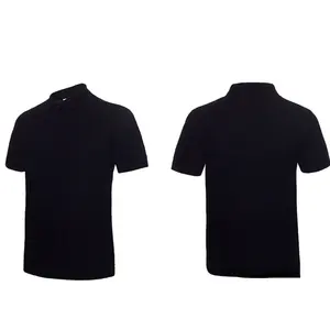 Filippijnen Golf Effen Zwart En Rood 200 Gsm India Fabricage Basketbal Moderne Drie Kleuren Combinatie Mannen Goud Poloshirt