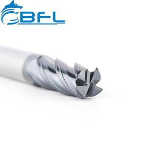 BFL Solid Carbide <span class=keywords><strong>4</strong></span> <span class=keywords><strong>Flute</strong></span> Góc Bán Kính <span class=keywords><strong>End</strong></span> <span class=keywords><strong>Mills</strong></span> Fresas CNC Phay Cutter HRC65 Endmills - Product Image 3