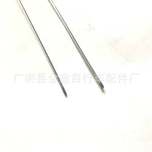 สายเบรกจักรยาน สีดำ ลวดชุบสังกะสี หัวอะลูมิเนียมหล่อ วัสดุใหม่ สำหรับจักรยานเสือภูเขา จักรยานเสือหมอบ ด้านหน้าและด้านหลัง - Product Image 3