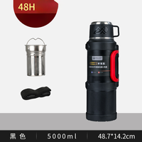 Botol Air Vakum Terisolasi Stainless Steel 304 Kapasitas Besar Warna Kustom Portabel Klasik untuk Perjalanan Luar Ruangan dan Berkemah