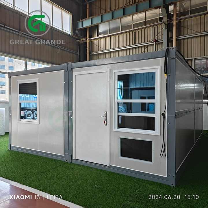 Foldable Container House Module Flat Prefabricated Shipping Container ...