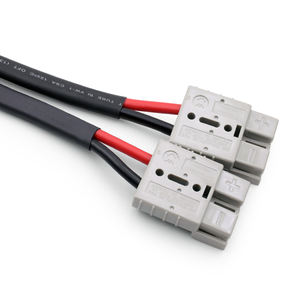 2ピンワイヤコネクタプラグ 50A Y字型分岐配線ハーネス UPS電源用 - Product Image 2