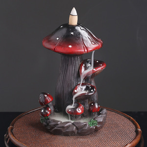 Venta al por mayor decoración nórdica moderna del hogar <span class=keywords><strong>quemador</strong></span> <span class=keywords><strong>de</strong></span> <span class=keywords><strong>incienso</strong></span> <span class=keywords><strong>de</strong></span> <span class=keywords><strong>reflujo</strong></span> <span class=keywords><strong>de</strong></span> setas - Product Image 1