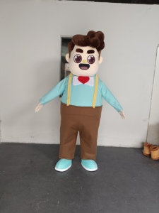 신제품 맞춤형 인플레이터블 워킹 걸 마스코트 코스튬 할로윈 전문 이동형 렌조 LZ6676 - Product Image 5