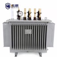 Transformador de Potencia Sumergido en Aceite ONAN con Bobinados de Cobre IEC 60076 de 6kv, 10kv, 11kv, 15kv, 30kv, 40KVA, 125KVA, 315KVA, 800KVA, 2500KVA, 3500KVA