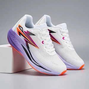 Zapatillas aeróbicas para corredores principiantes: antifatiga, forro transpirable, soporte de arco, puntera ancha, suela ligera para ejercicio. - Product Image 4
