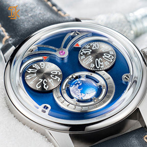 Reloj Automático Personalizado OEM con Regulador Separado de Hora y Minuto para Hombre, NH35, Acero Inoxidable 316L, Zafiro, Mecánico, para B2B - Product Image 2