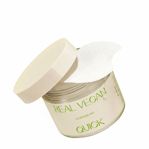 KLAVUU 50 Sheets Real Vegan Face Washing Cleansing <b>Pads</b> Good Quality Vegan Face Wash - Product Image 2