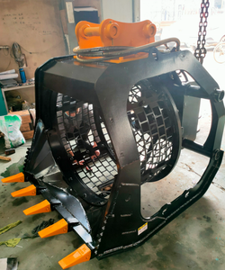 Cucharón Rotatorio de Gran Capacidad BUOCHUANG para Excavadora, Cucharón de Cribado de 6-36 Toneladas con Motor Hidráulico, 100% Probado por Control de Calidad, Shandong - Product Image 6