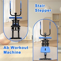 CZFIT Appareil d'exercice abdominal pliable en métal avec logo personnalisé, rotation à 360 degrés, réglable, pour la perte de poids