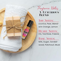Huile de parfum liquide de luxe en rouleau, écologique, senteur naturelle de baies, barbe à papa, vanille et musc, longue tenue pour adolescentes et femmes