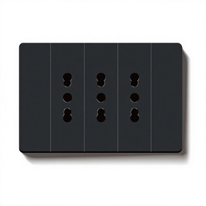 Prese a Muro Standard Italiane Personalizzate a 3/9 Fori, Tipo 118, Eco PC, con Protezione di Sicurezza - Product Image 6