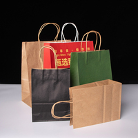 Emballage alimentaire à emporter écologique en kraft brun 170 g/m² avec gaufrage et logo personnalisé imprimé en feuille d'or, recyclable
