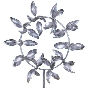 Oukitonya — <span class=keywords><strong>moulin</strong></span> à <span class=keywords><strong>vent</strong></span> en métal Unique et magique, Sculptures en 3D, Spinners feutres avec piquet de jardin, décoration pour l'extérieur - Product Image 1