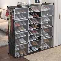 Armoire portable en plastique PP, organisateur de rangement magique, meuble de maison DIY – Vente directe usine