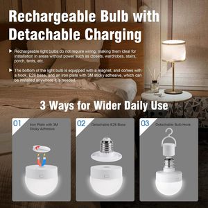 Portátil <span class=keywords><strong>5W</strong></span> RGB <span class=keywords><strong>LED</strong></span> Controle Remoto Wall Lamp Camping Bulb para Uso Home Office