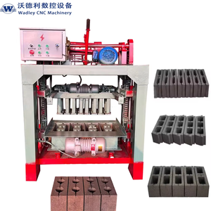 Wadley khối xi măng Máy làm khối rỗng Máy làm gạch moulder Máy làm - Product Image 2