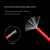 Fil électronique pour appareils de test, fil torsadé, calibre 16/18/20 AWG