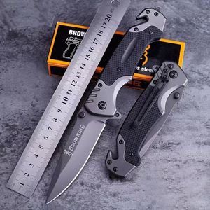 Couteau pliant tactique de haute qualité avec clip de poche et manche en aluminium pour le camping en plein air - Product Image 2