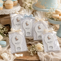 Décapsuleur magnétique ours imprimé UV pour cadeaux promotionnels simples et élégants, idéal pour baby shower et fête de premier anniversaire