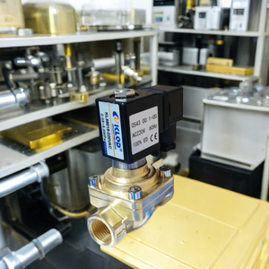 KL55015 Hochdruck-Magnetventil aus Messing 1/<span class=keywords><strong>2</strong></span> <span class=keywords><strong>2</strong></span>/<span class=keywords><strong>2</strong></span>-Wege 50bar Steuerventil für Blasmaschinen - Product Image 4