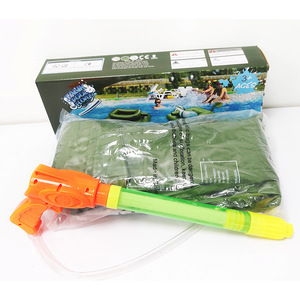 Şişme su oyuncak şişme tankı Floates şişme Tank havuz şamandıra su topu ile su tabancası oyunu oyuncak plaj - Product Image 6