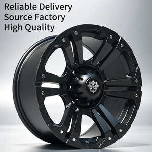 Jantes FLowtone <span class=keywords><strong>4x4</strong></span> tout-terrain 16" 17" 5x114.3 6x139.7 Jantes en alliage concaves Jantes tout-terrain pour Ford Mustang Wrangler Kia - Product Image 1