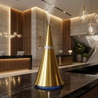 Diffuseur d'huiles essentielles sans eau en aluminium de qualité aéronautique 3004, grande surface (couverture 150 m²), idéal pour les halls d'hôtel