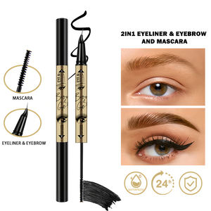 Maquillaje MLM con Logotipo Personalizado, Duradero, Resistente a las Manchas, Fibra Natural Densa, Vegano, Larga Duración, Resistente al Agua, 2 en 1, Rímel y Delineador de Ojos - Product Image 2