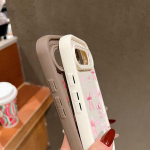 Funda para Teléfono Google Pixel 9 con Lazo Rosa, Funda Protectora Anti-Caídas con Diseño Floral Pintado para Pixel 10 Pro - Product Image 4