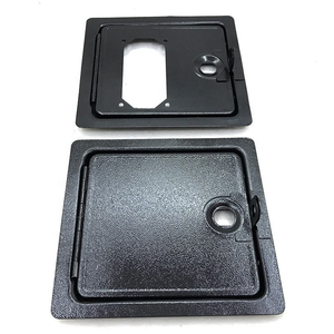 Puerta Metálica Pequeña de 180*195mm, Accesorio de Puerta de Hierro para Máquinas de Juegos que Funcionan con Monedas, Accesorios Comerciales para Entretenimiento - Product Image 1