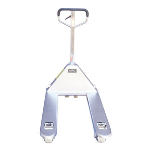 인쇄 상점 및 농장에 대 한 사용자 정의 3000KG 스테인레스 스틸 수동 지게차 팔레트 트럭 스태커 수제 중국 사용 지게차 - Product Image 6