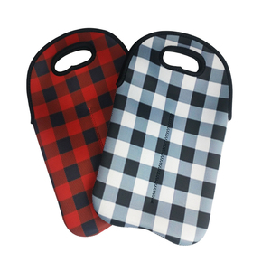 Tùy Chỉnh Công Ty Logo Thăng Hoa In Ấn Cách Điện 2 Chai Rượu Vang Mát Tote Túi Cao Su Tổng Hợp 750 Ml Hai Gói Rượu Vang Chai Tàu Sân Bay - Product Image 6