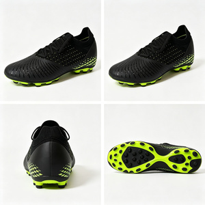 Botas <span class=keywords><strong>de</strong></span> Fútbol Profesionales FG <span class=keywords><strong>de</strong></span> Fábrica, Exterior Tejido, Suela <span class=keywords><strong>de</strong></span> TPU Resistente, para Terreno Firme, para Hombre, Primavera, Verano, Otoño, Invierno - Product Image 3