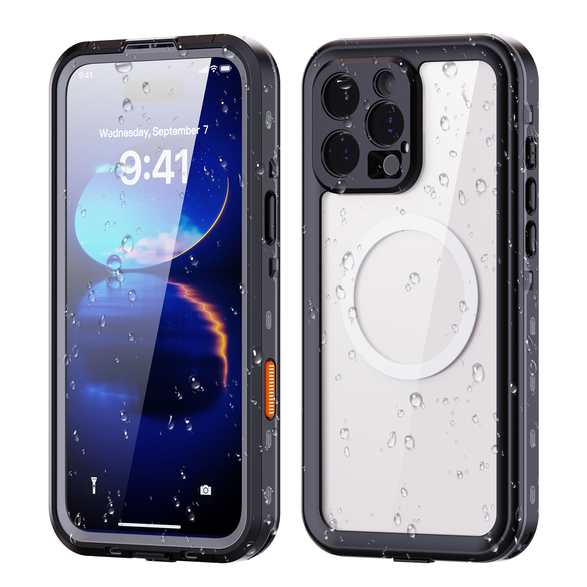 Noir pour iPhone 16 Pro Max