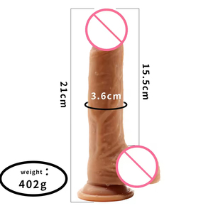 Jouet de masturbation féminin en silicone liquide, pénis réaliste super doux, produit de plaisir intime pour femmes adultes - Product Image 2