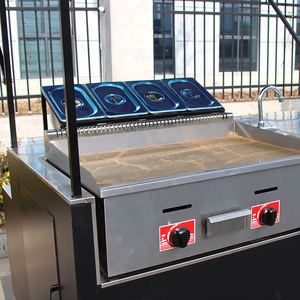 Voyage <span class=keywords><strong>Camping</strong></span> Camper Remorque Café Tricycle Voyage <span class=keywords><strong>Camping</strong></span> Camper En Plein Air 3 Roues Café Chariot Vélo Avec Évier et Réfrigérateur - Product Image 5