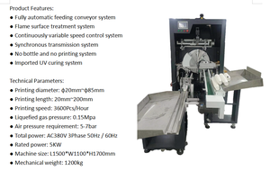 Máy in trà sữa hình Trụ nhựa PP Pet PVC chai Cốc giấy lụa lọc dầu màn hình cong máy in tốc độ cao - Product Image 5