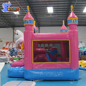 Nhà máy tùy biến Unicorn trẻ em nhảy lâu đài Inflatable lâu đài Inflatable trượt - Product Image 5