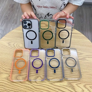 Funda Original de Metal con Protector de Lente para iPhone 16 Pro Max, Funda Transparente con Esquinas Reforzadas para iPhone 17 - Product Image 1