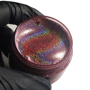 Pâte époxy laser haute concentration 50g, colorant holographique brillant, pour tables en résine et fournitures d'artisanat - Product Image 3