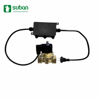 Vanne de contrôle sans fil en laiton DN20 AC220V, système de nettoyage automatique de panneaux solaires, électrovanne intelligente DC24V DN25 DN50