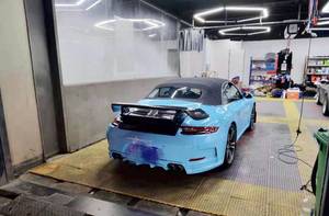 Kit corpo stile GT2 ala spoiler posteriore baule in fibra di carbonio per <span class=keywords><strong>PORSCHE</strong></span> <span class=keywords><strong>997</strong></span> - Product Image 4