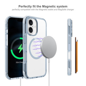 Soonleader Hot Echo 2024 Mới Trong Suốt Cứng PC Trở Lại Mềm TPU TPE <span class=keywords><strong>Bumper</strong></span> Đối Với <span class=keywords><strong>iPhone</strong></span> 16 Pro Chống Sốc Với OEM/ODM Logo - Product Image 6