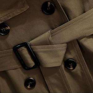 Manteau <span class=keywords><strong>Trench</strong></span> <span class=keywords><strong>Femme</strong></span> Automne Hiver 2025 Style Britannique Luxe Coupe Ample Longueur Maximale – Fabrication Professionnelle Directe Usine - Product Image 4