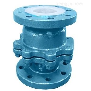 Shanghai Meili De Valve H42F46-16C Flanged Check Valve PTFE <b>Sealing</b> Acid Media Normal Temperature - Product Image 4