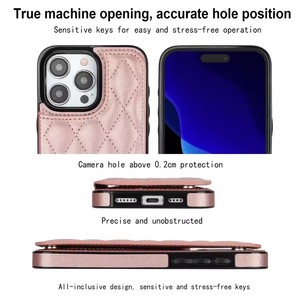 Business Women uomo in pelle retrò porta carte Cover Flip per <span class=keywords><strong>iPhone</strong></span> 17 Pro Max portafoglio custodia del telefono per <span class=keywords><strong>iPhone</strong></span> 17 - Product Image 4