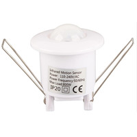 Sensor Gerak Inframerah Ceiling Mount 180/140 dengan Deteksi 12m dan Penundaan yang Dapat Disesuaikan untuk Kontrol Pencahayaan Otomatis Rumah