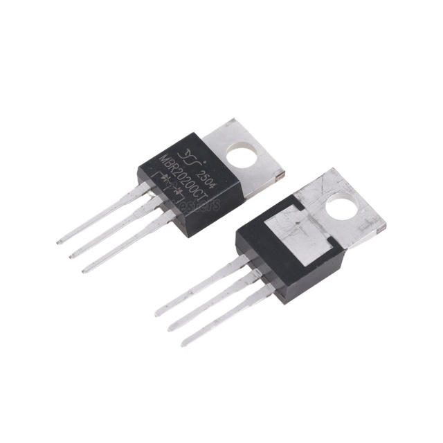New Original MBR20200 TO-220 200V 20A Common Cathode Dual Schottky Power Rectifier BOM Supply MBR20200CT
