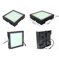 Sol interactif de marelle activer les jeux grille Led Floor Light Dance Laser Floor est un jeu de lave pour parc d'attractions intérieur